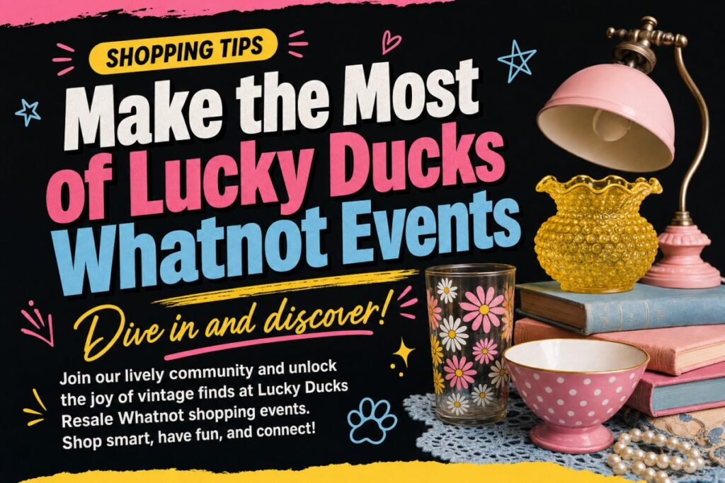 Whatnot Wonders: How to Make the Most of Lucky Ducks Resale's Online Shopping Events