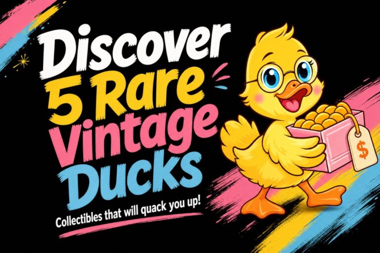 5 Unexpected Vintage Duck Collectibles You Didn't Know Existed