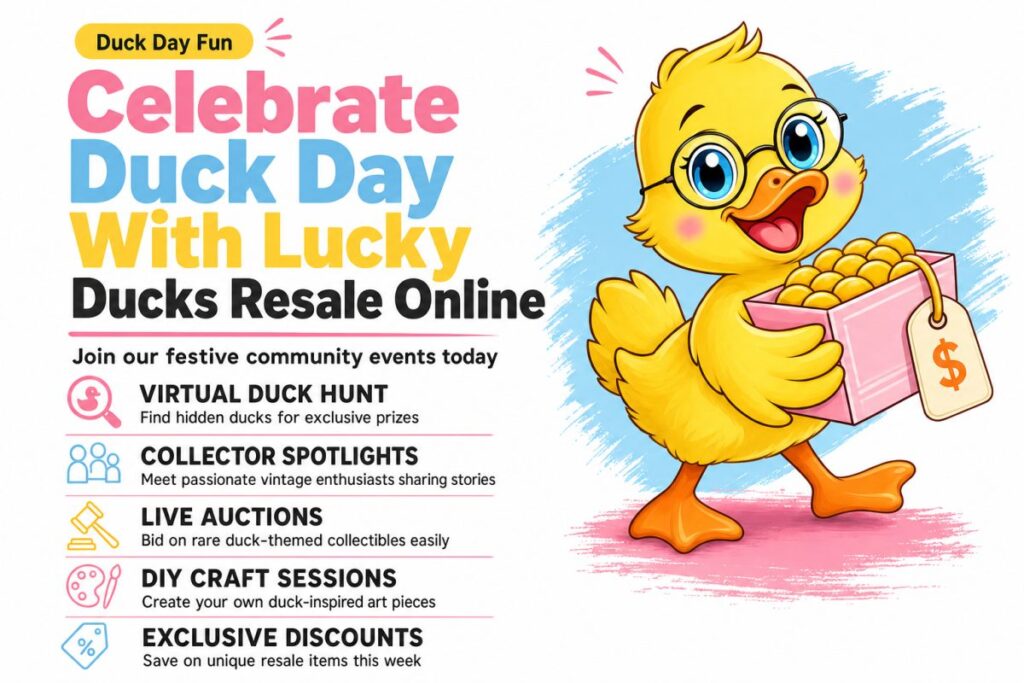 Celebrating Duck Day: Fun Ways to Join Lucky Ducks Resale's Festivities Online