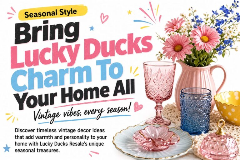 Seasonal Vintage Decor Ideas: Bringing Lucky Ducks Charm to Your Home Year-Round