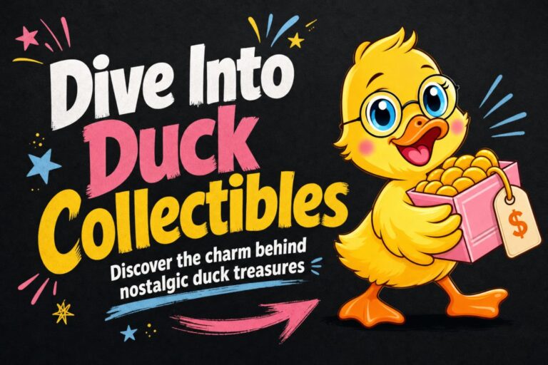 The History Behind Popular Duck-Themed Collectibles and Their Nostalgic Appeal