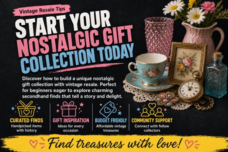 Vintage Resale for Beginners: Building Your First Nostalgic Gift Collection