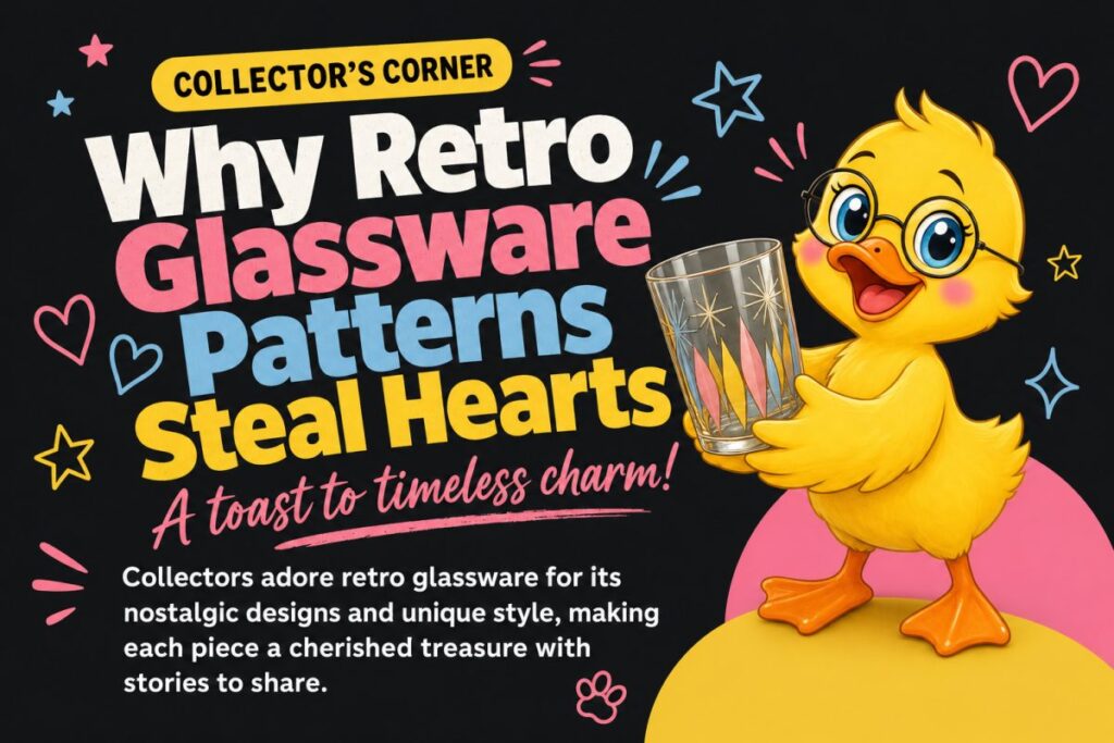 Why Collectors Are Falling in Love with Retro Glassware Patterns