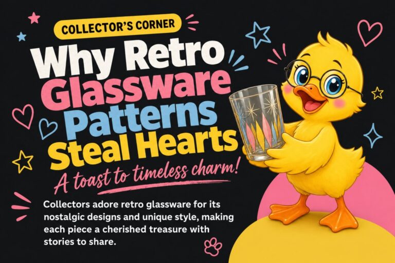 Why Collectors Are Falling in Love with Retro Glassware Patterns