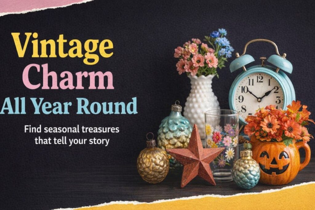 Seasonal Resale Finds: Decorating Your Home with Vintage Charm All Year Round